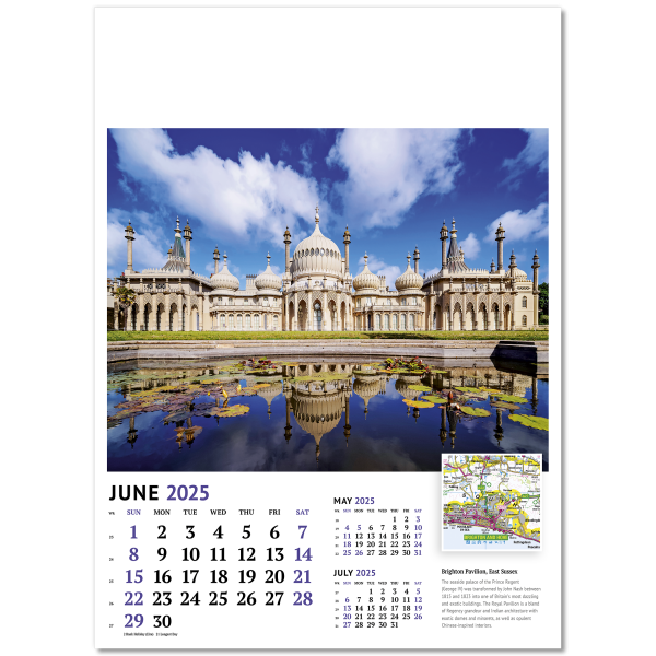 Britain in Pictures Wall Calendar