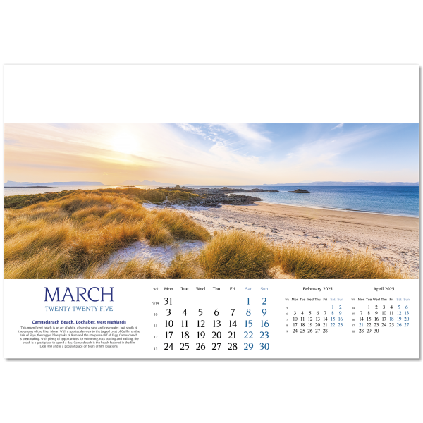 Images of Scotland Wall Calendar