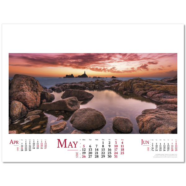 Lakes , Landscapes & Lochs Wall Calendar