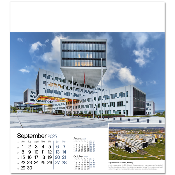 Megastructures Wall Calendar