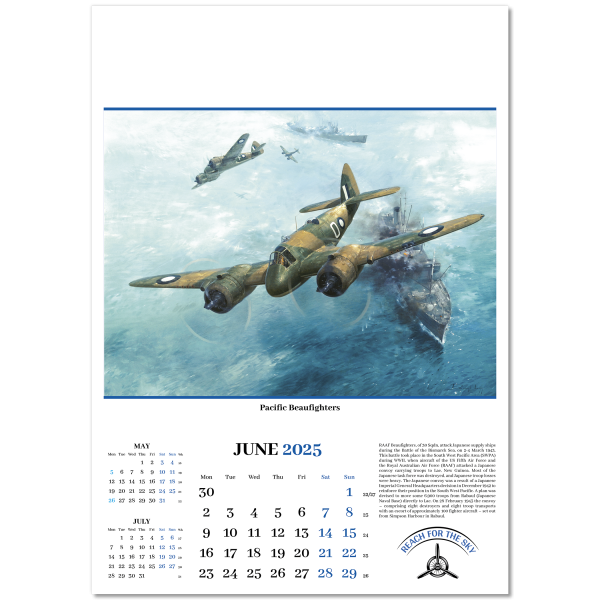 Reach for the Sky Wall Calendar