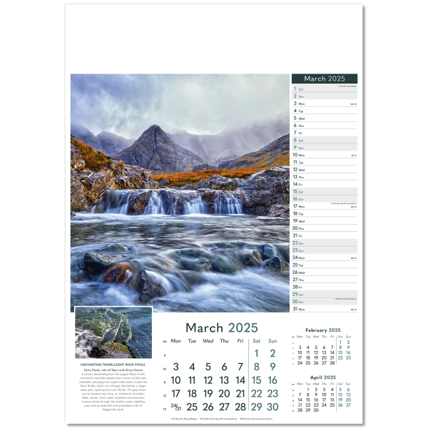 Wonders of Nature Wall Calendar