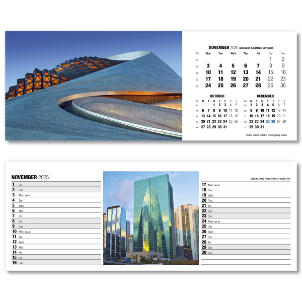 Grand Designs Desk Calendar