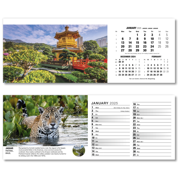 Our World in Trust Desk Calendar