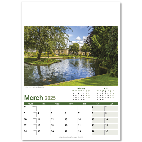 Heritage Wall Calendar - 13 Leaf